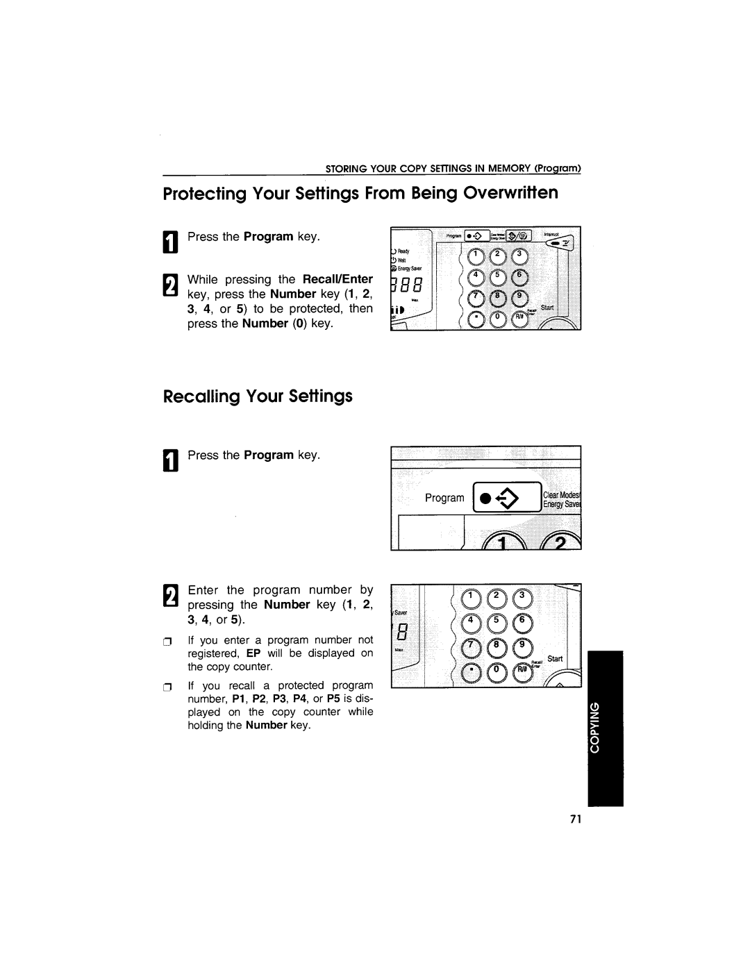 Savin 9027DL, 9027L manual 