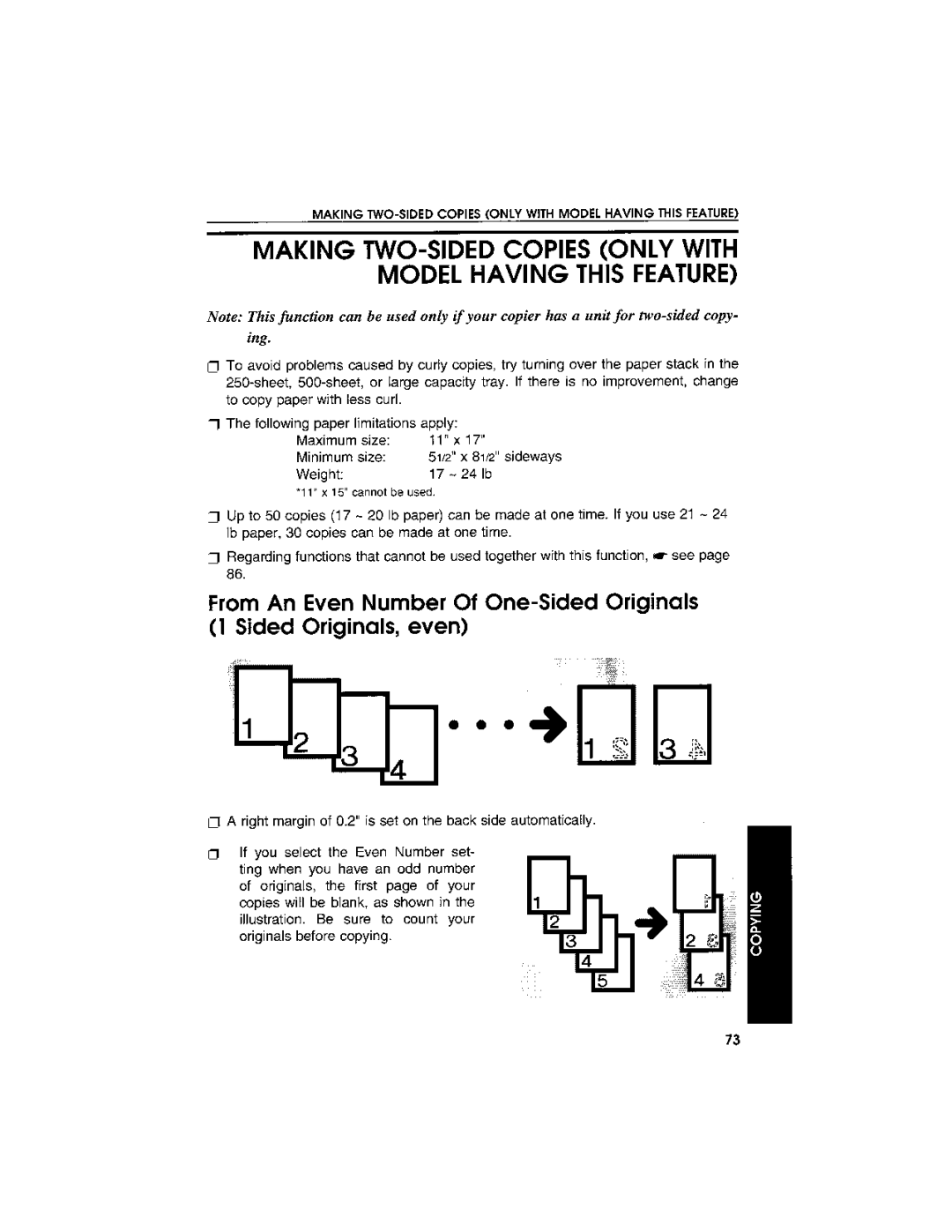 Savin 9027L, 9027DL manual 