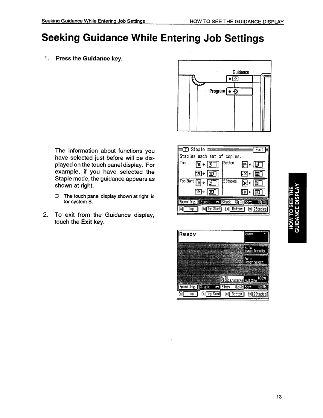 Savin 9550, 9450 manual 