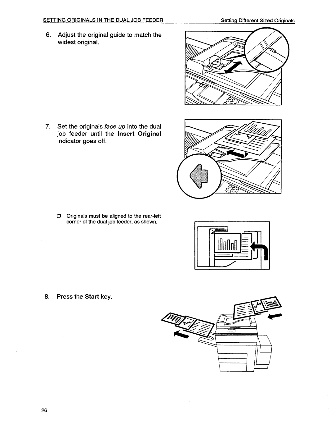 Savin 9450, 9550 manual 