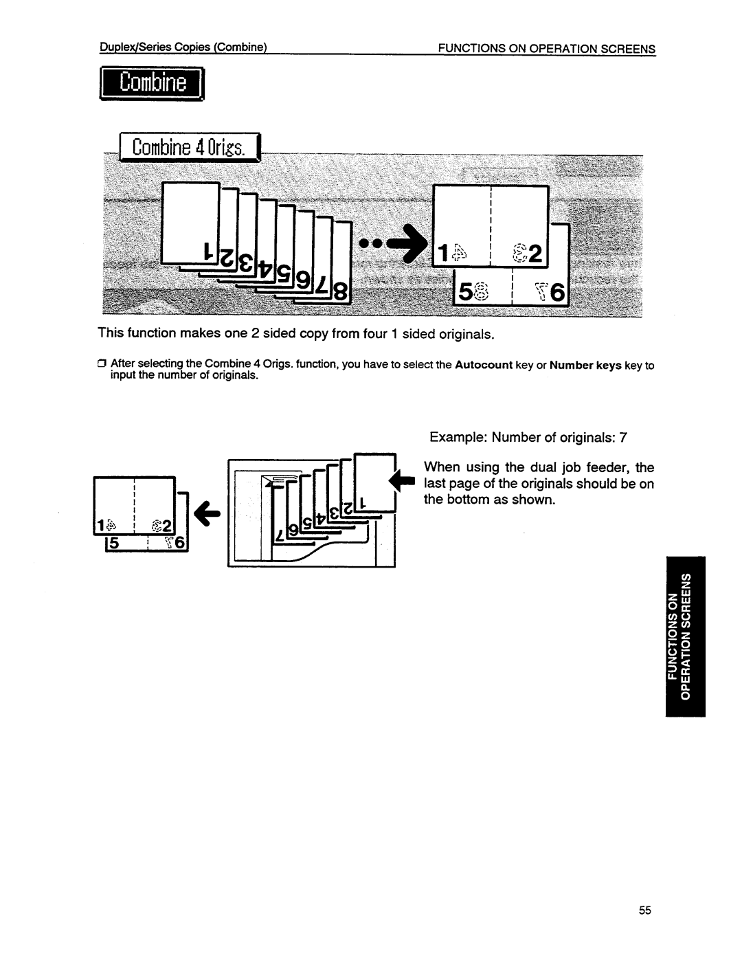 Savin 9550, 9450 manual 