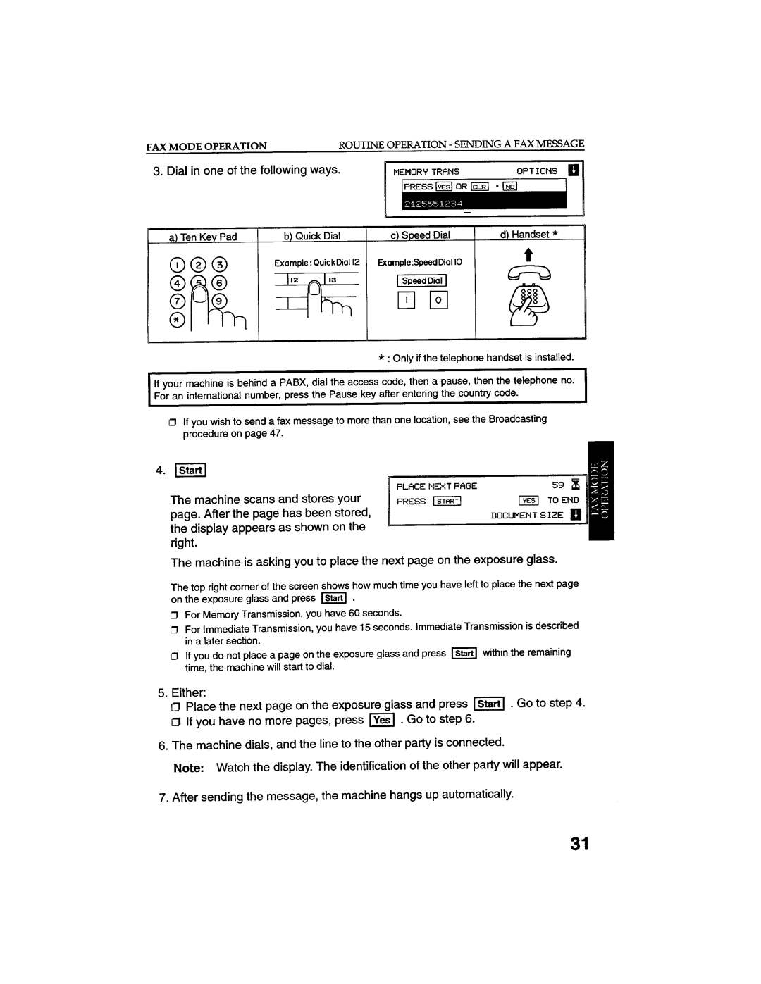 Savin 9915DP manual 