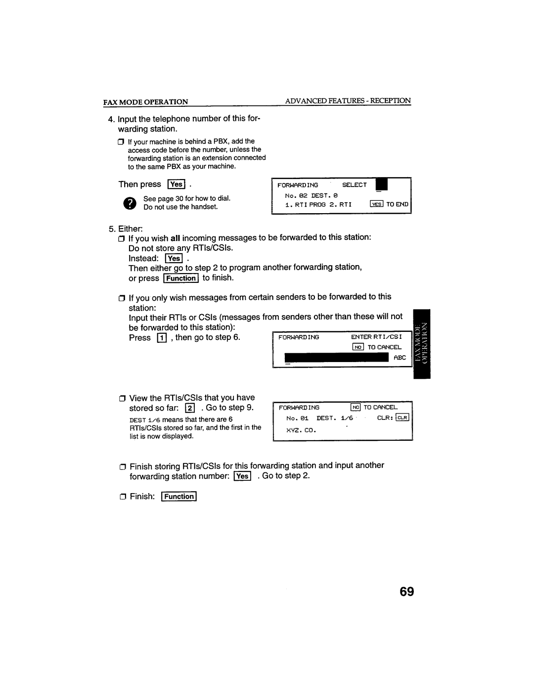 Savin 9915DP manual 