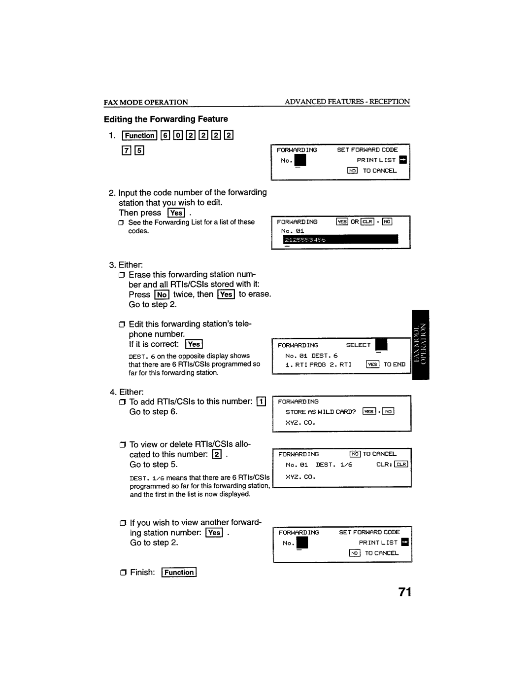 Savin 9915DP manual 