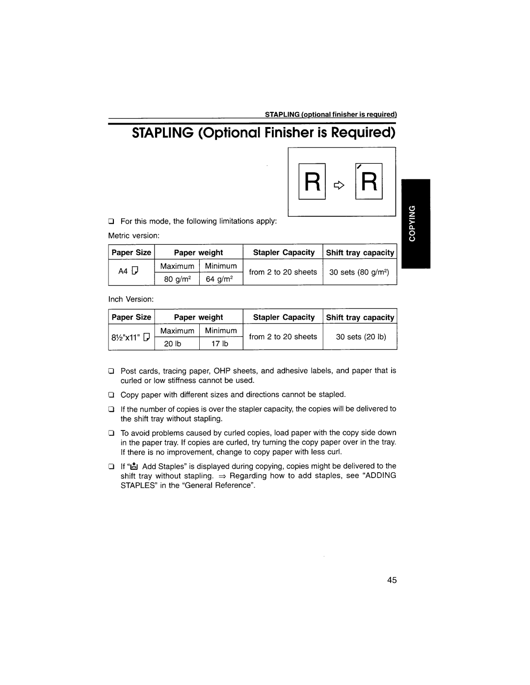 Savin 9920DP manual 