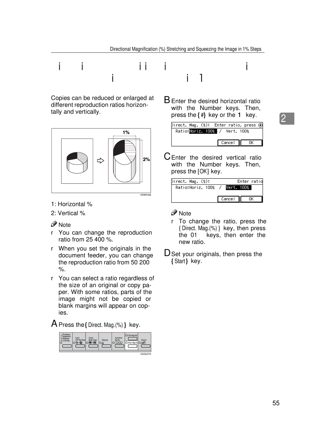 Savin 9927DP, 9922DP manual Set your originals, then press the Start key 