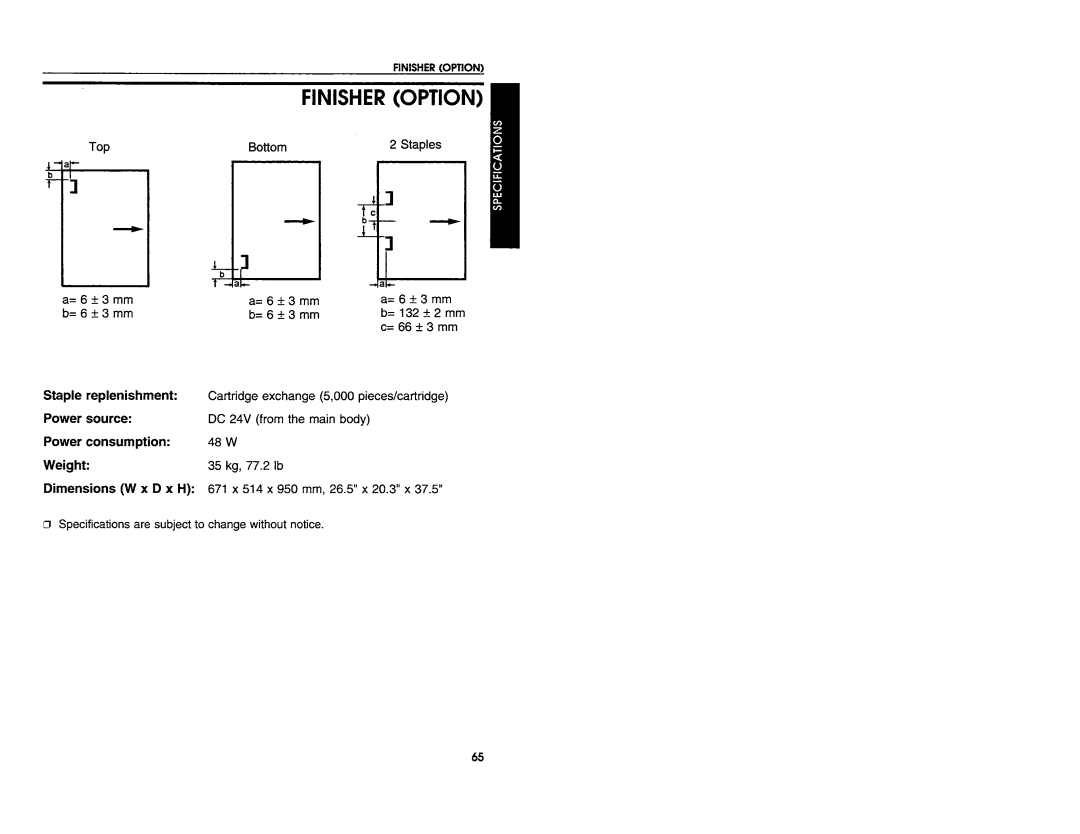 Savin 9940DPC manual 