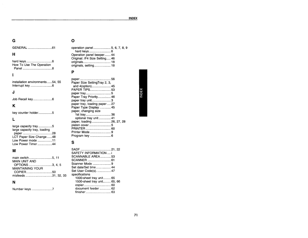 Savin 9940DPC manual 