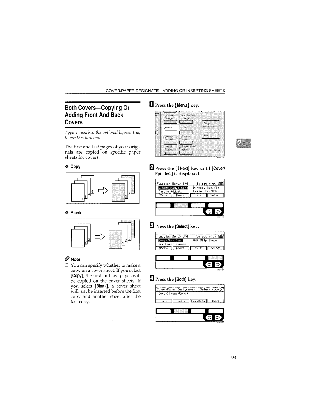 Savin 9935DP, 9945DP manual 