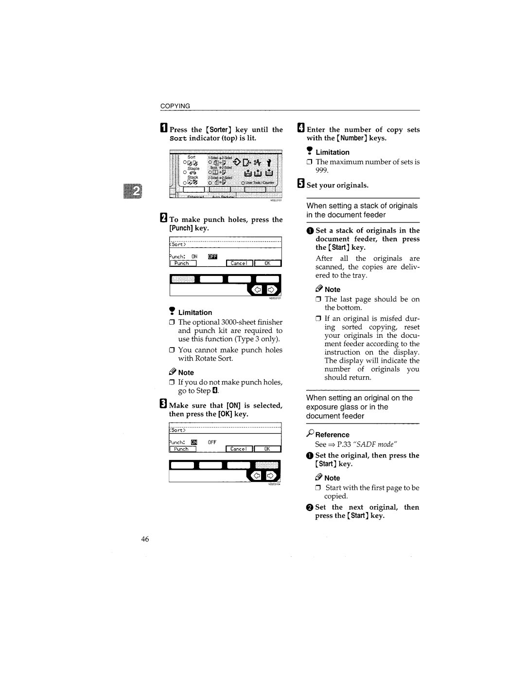 Savin 9945DP, 9935DP manual 