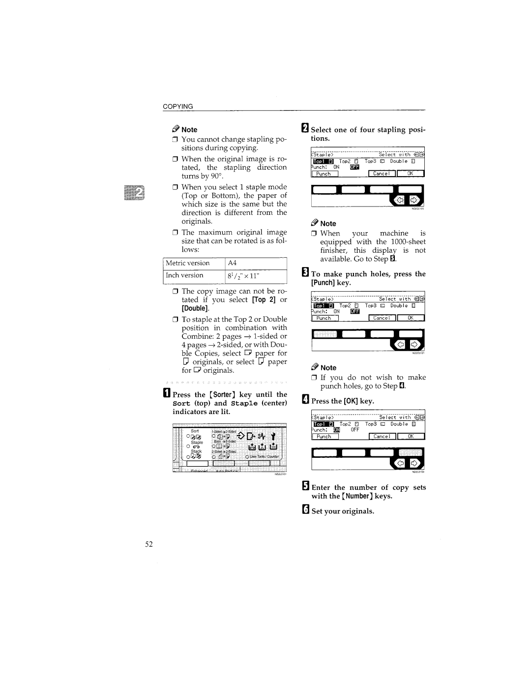 Savin 9945DP, 9935DP manual 