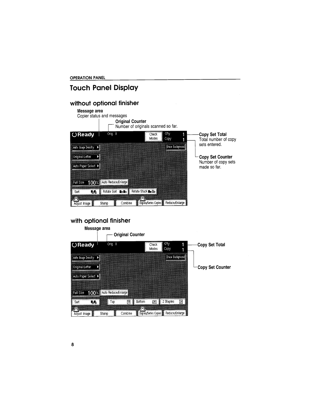 Savin 9950DP manual 