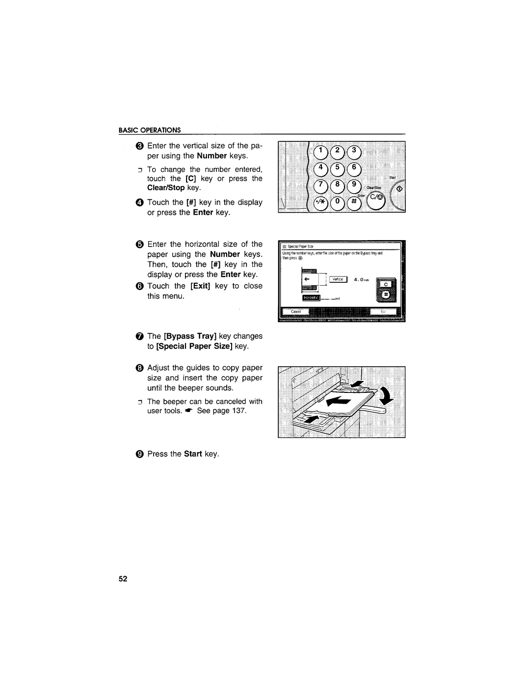 Savin 9950DP manual 