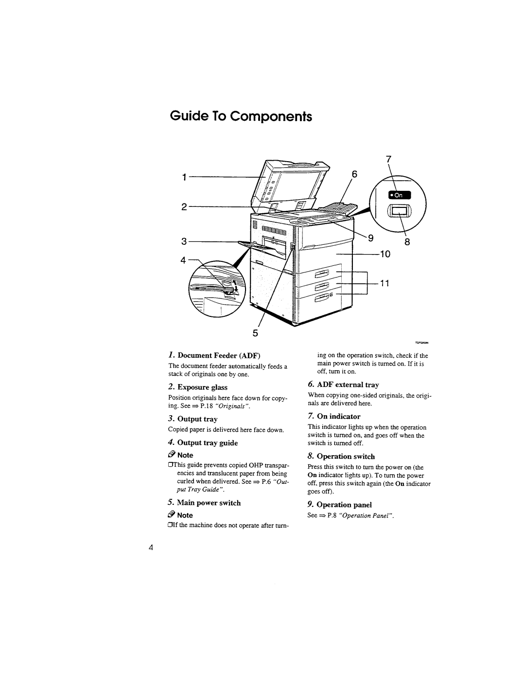 Savin 9965DP manual 