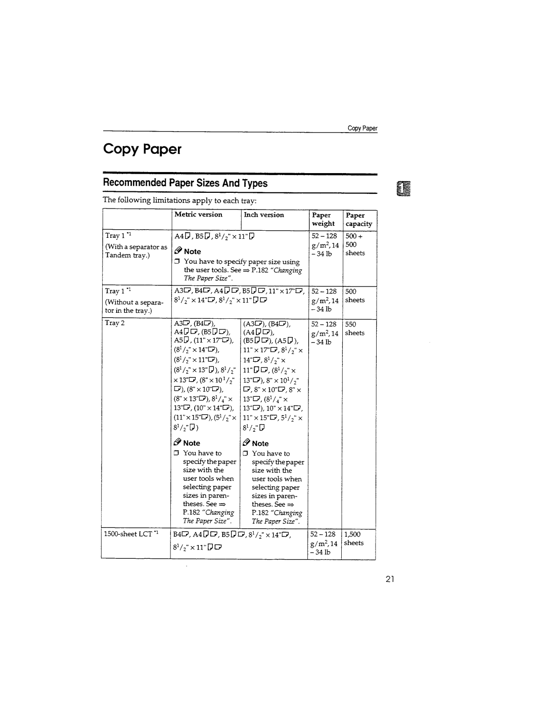 Savin 9965DP manual 