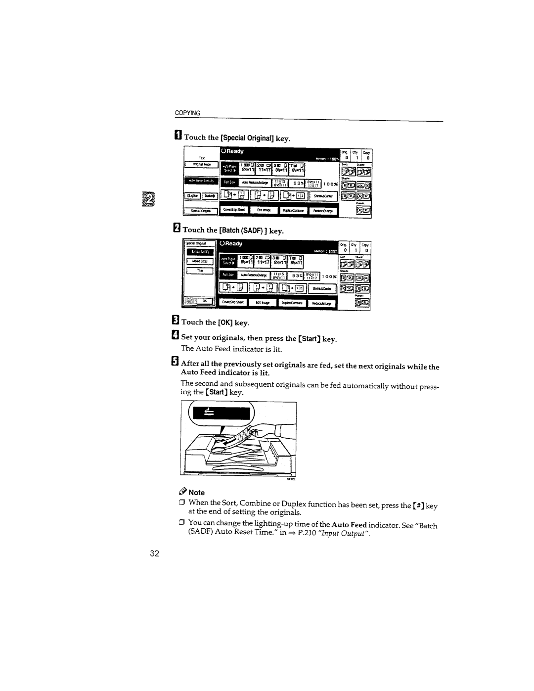 Savin 9965DP manual 