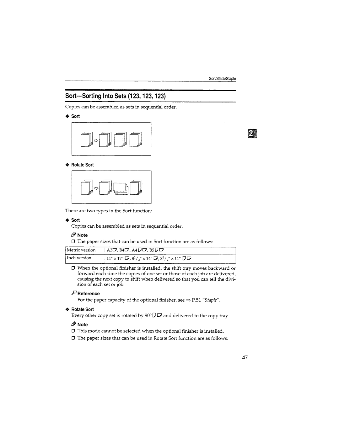 Savin 9965DP manual 