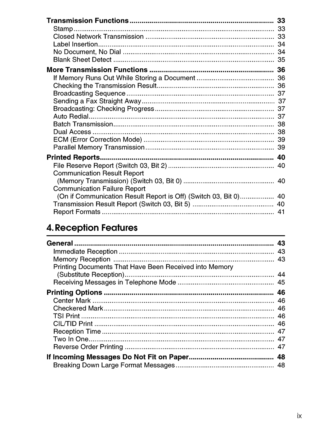 Savin FAX3740NF, FAX9940NF manual 