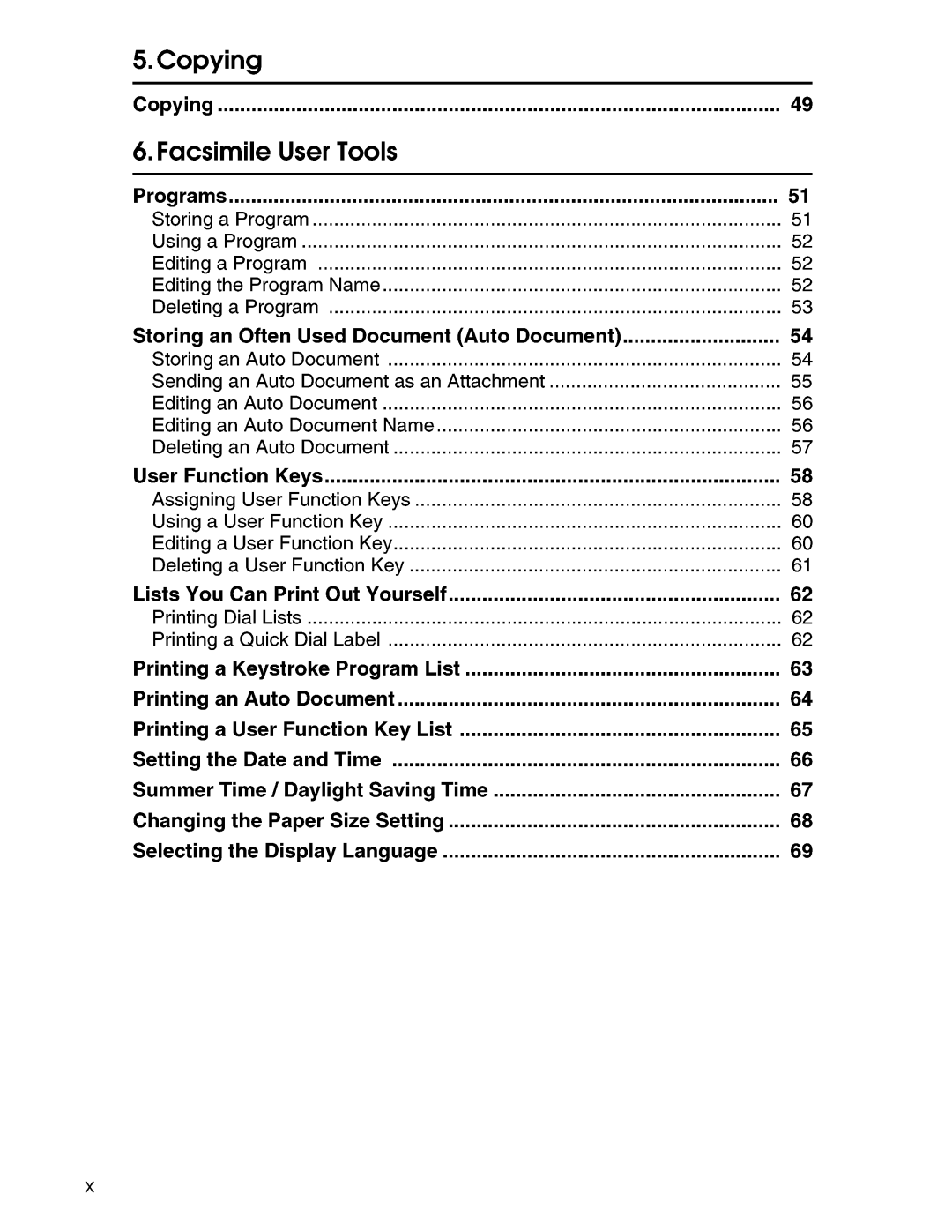 Savin FAX3740NF, FAX9940NF manual 