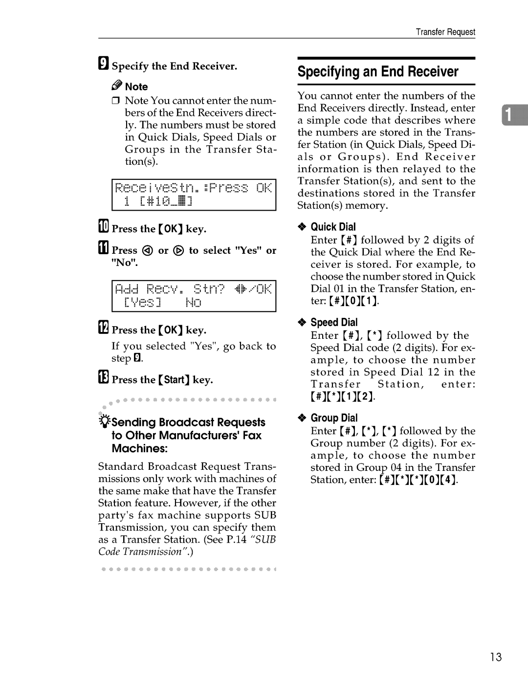 Savin FAX9940NF, FAX3740NF manual 