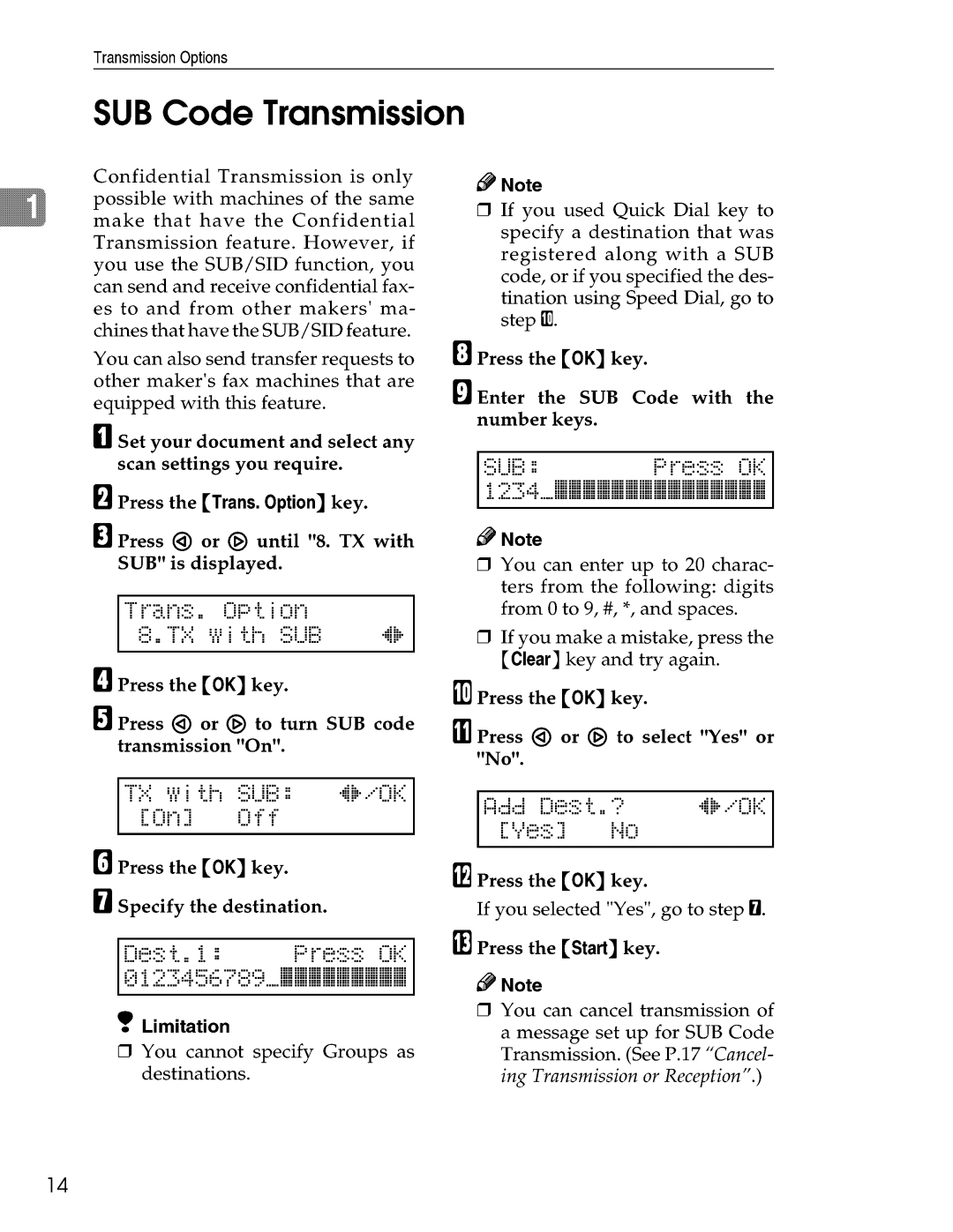 Savin FAX3740NF, FAX9940NF manual 