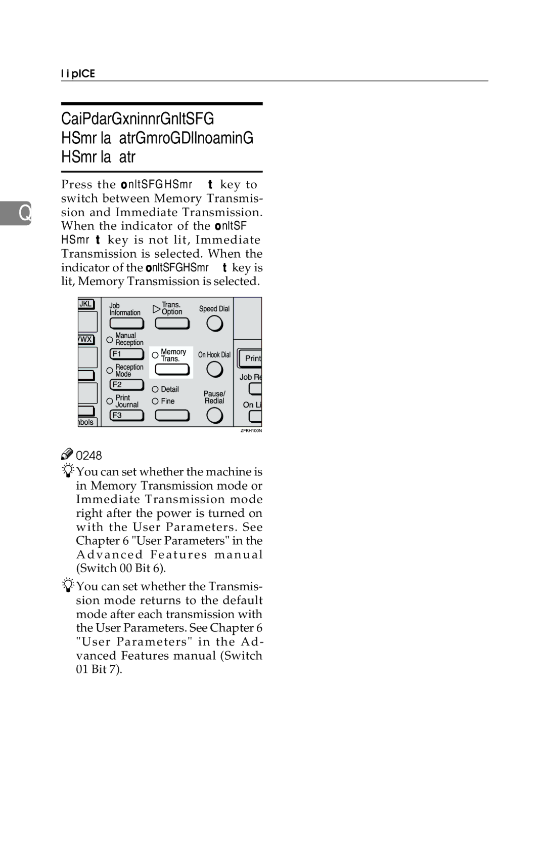 Savin G1619 manual Faxing 