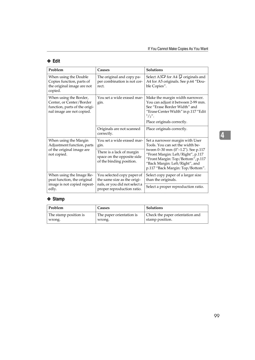 Savin C3828, LD238c, LD232c, c3224, DSc332, DSc338 operating instructions Edit, Stamp 