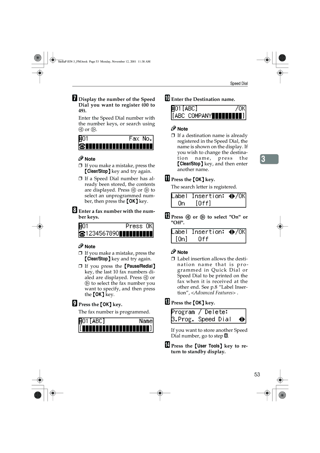 Savin 3310L, LF310, F9103, 3725 manual Search letter is registered 