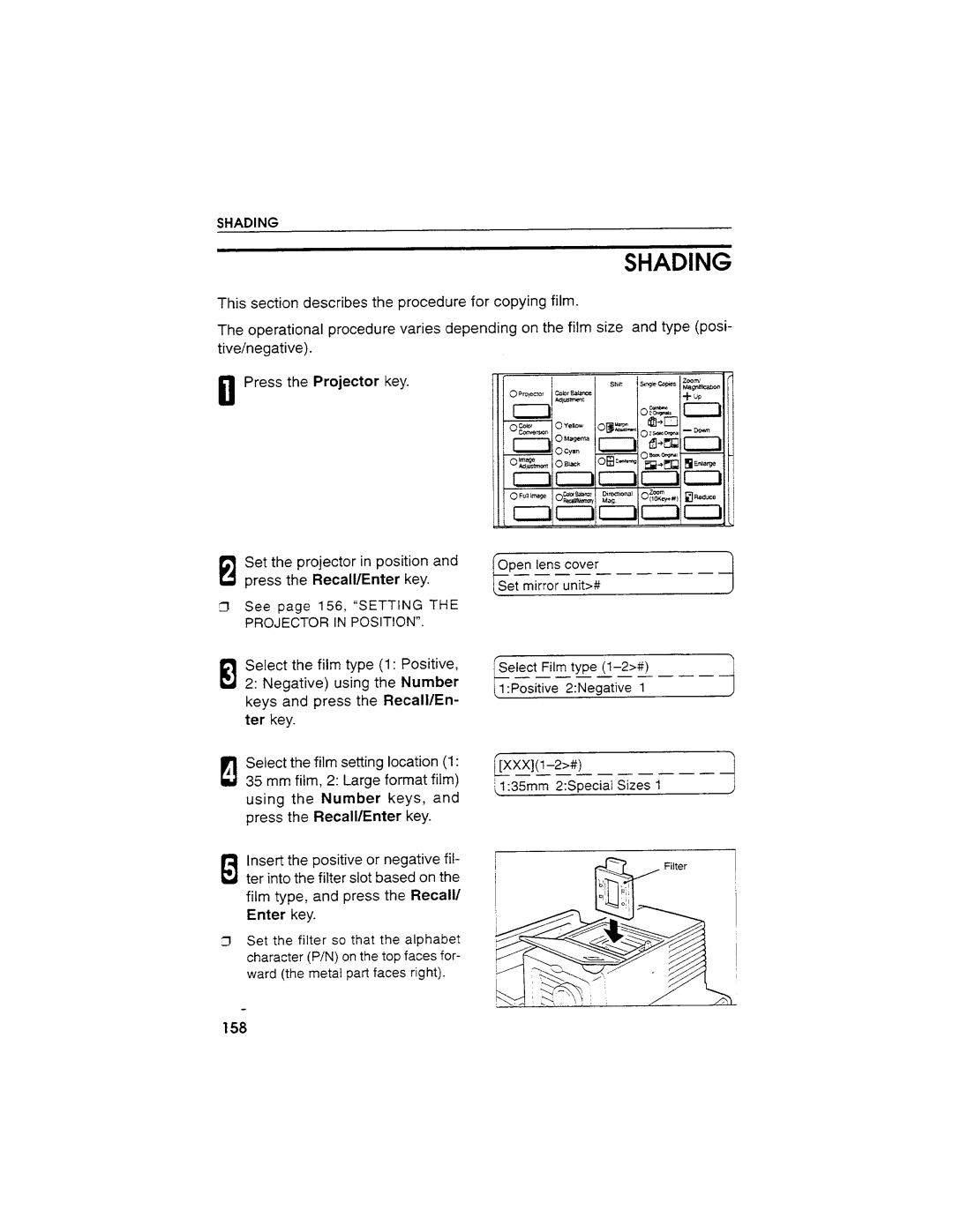 Savin SDC103A manual 