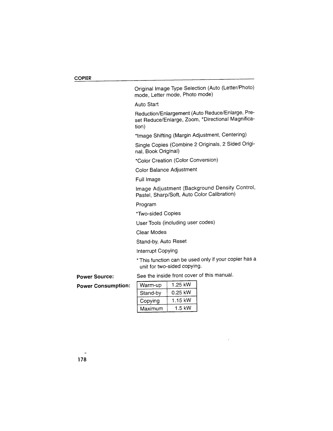 Savin SDC103A manual 