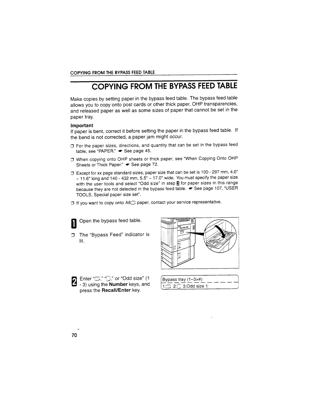 Savin SDC103A manual 