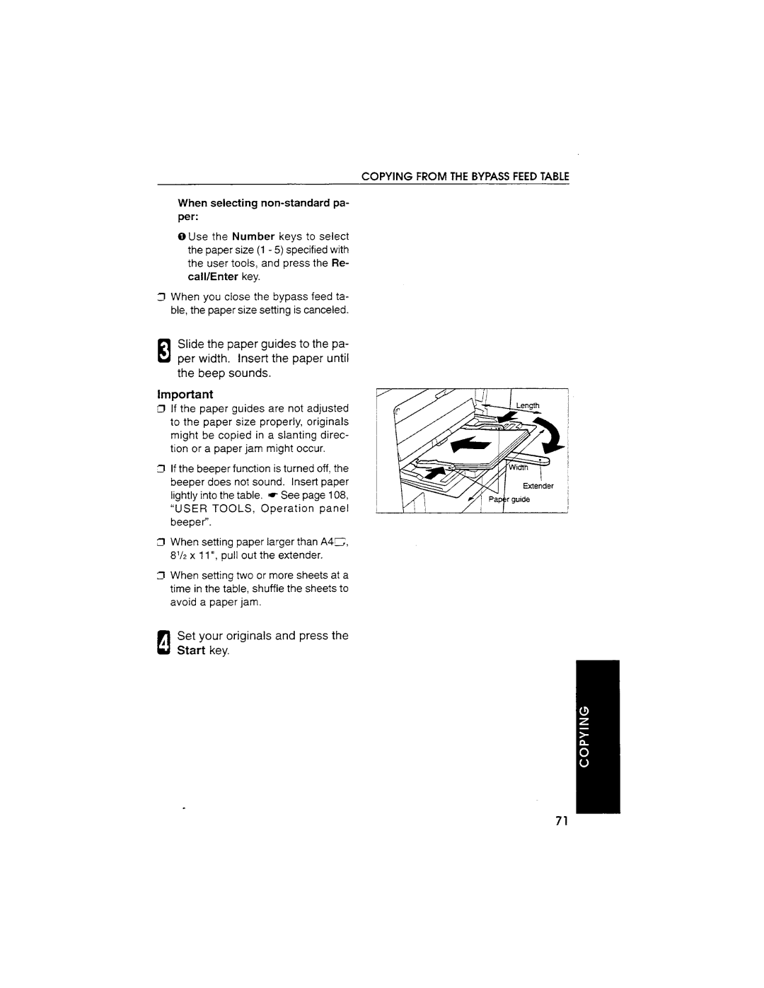 Savin SDC103A manual 