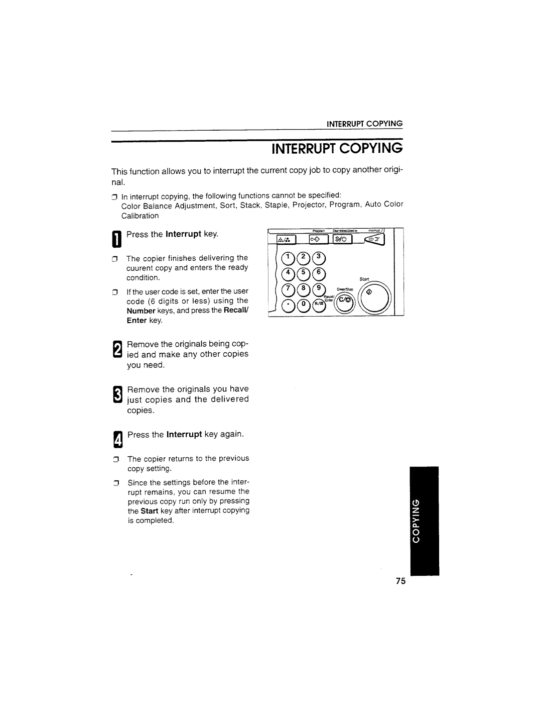 Savin SDC103A manual 