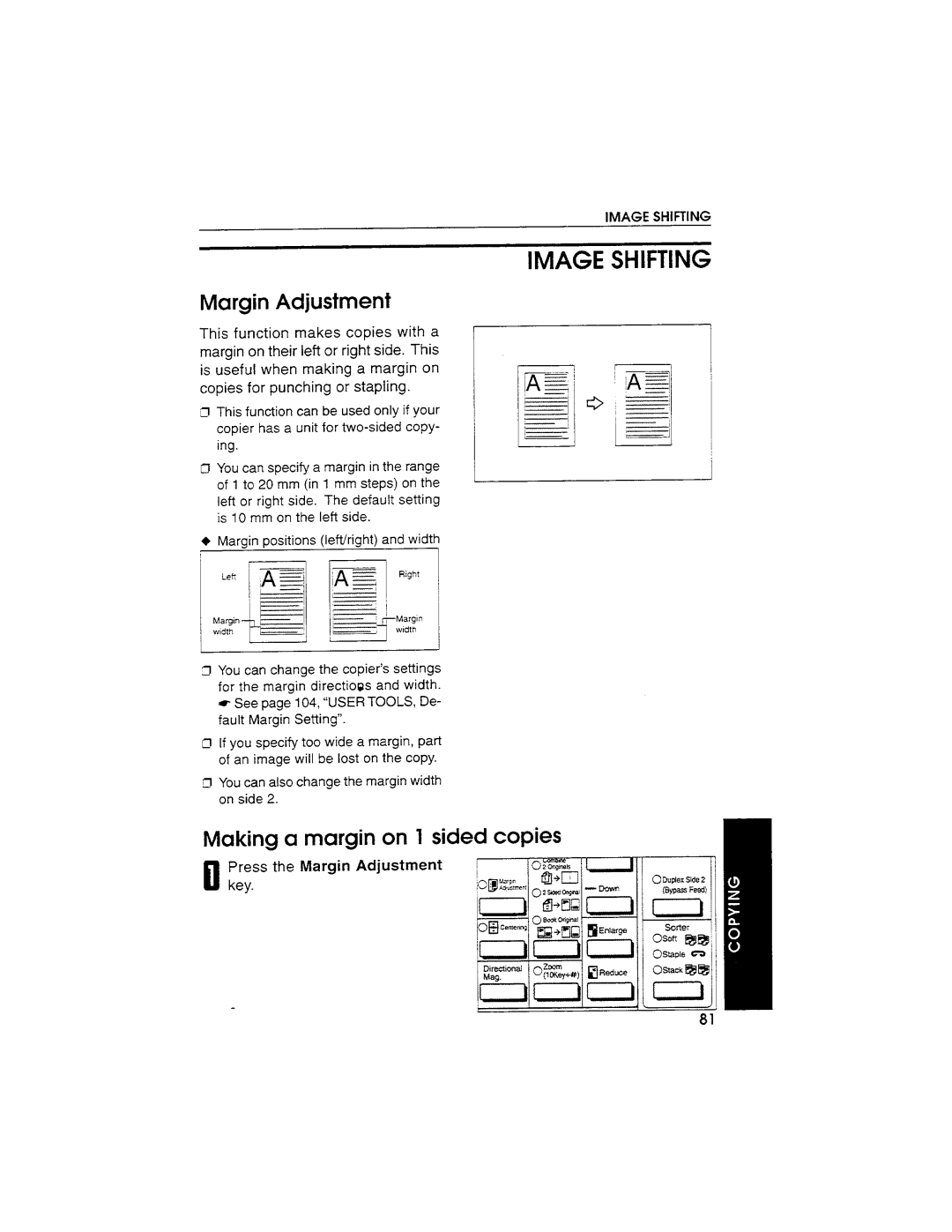 Savin SDC103A manual 