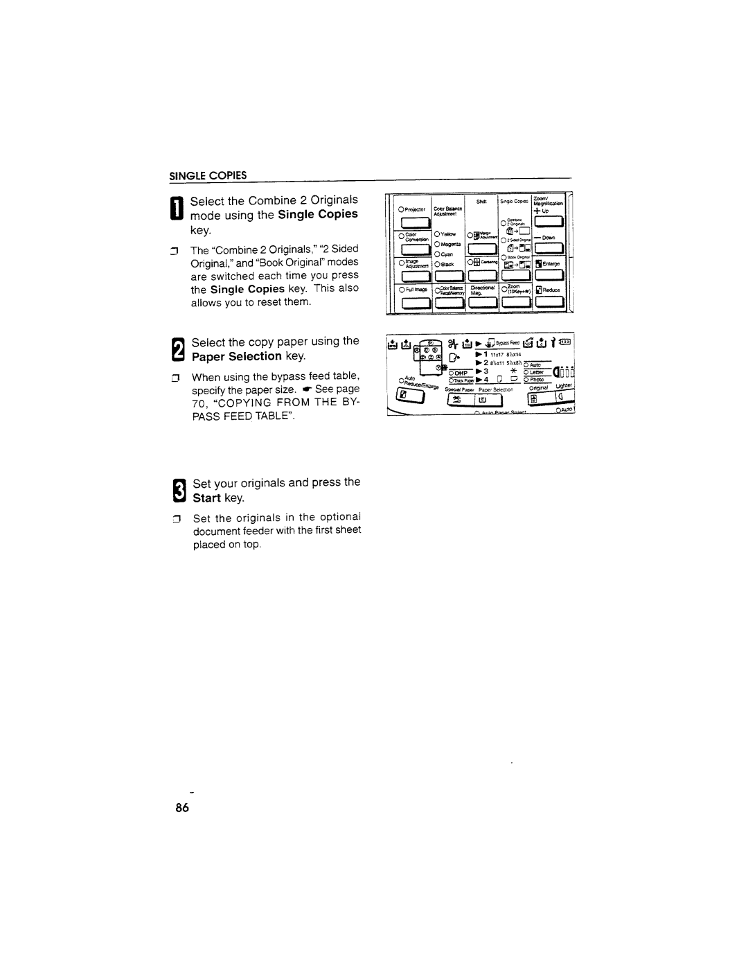 Savin SDC103A manual 