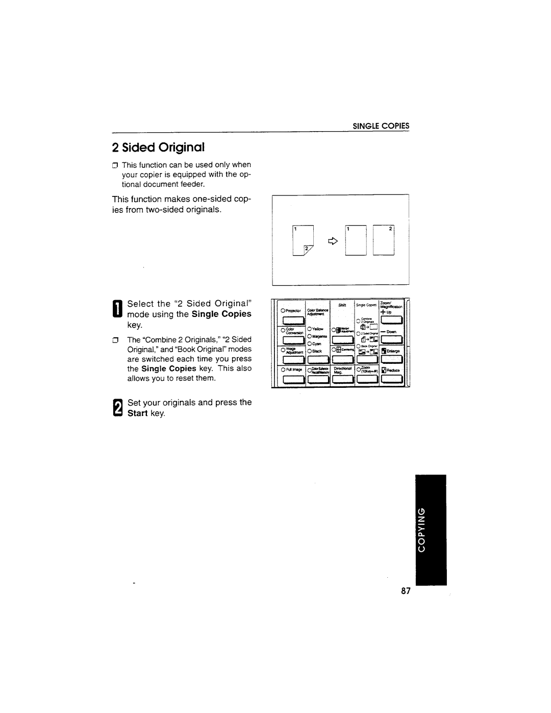 Savin SDC103A manual 