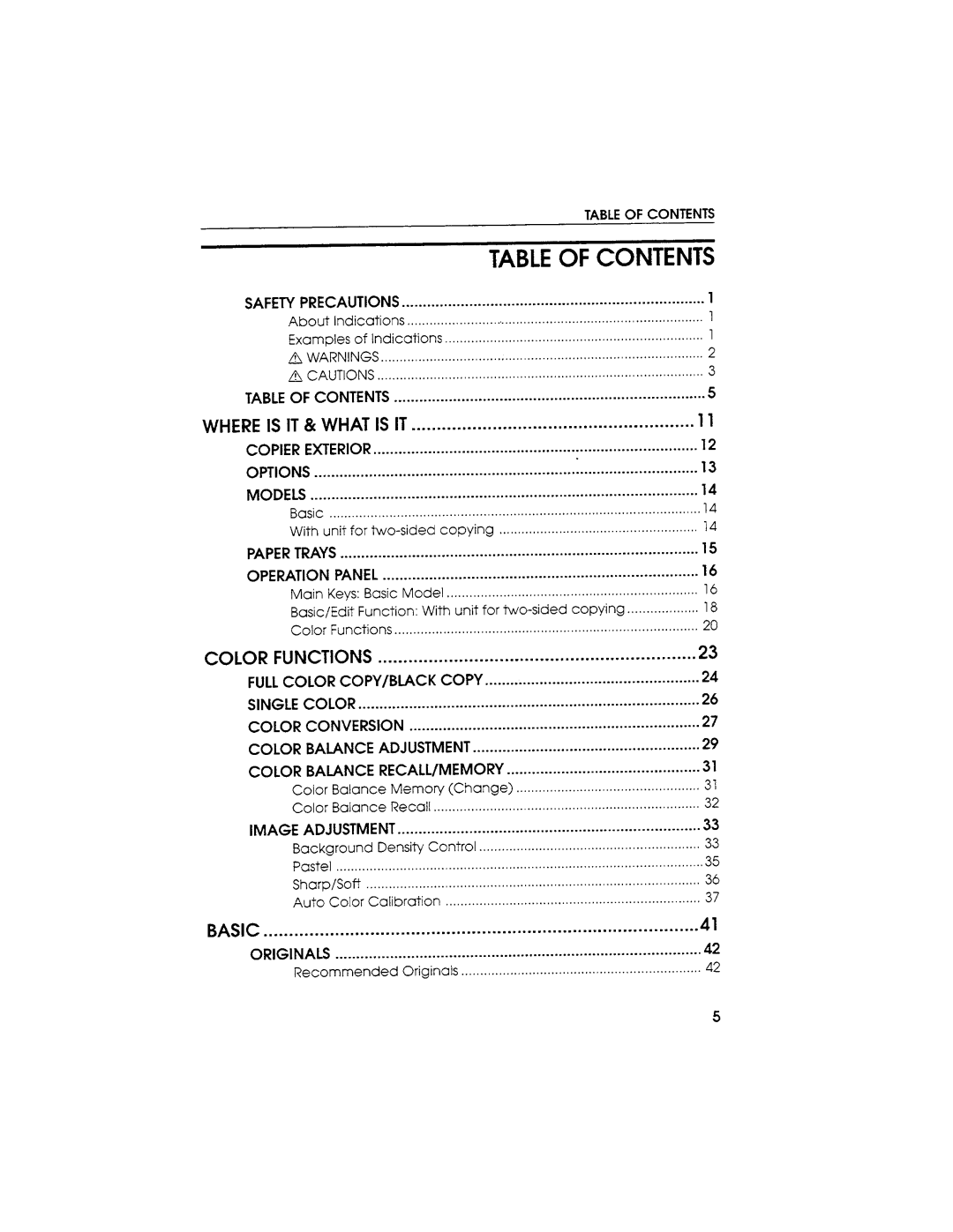 Savin SDC103A manual 