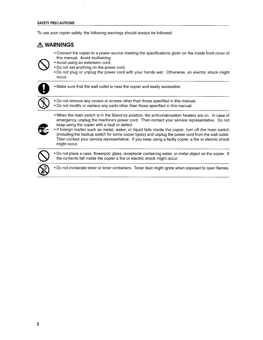 Savin SDC103E manual 