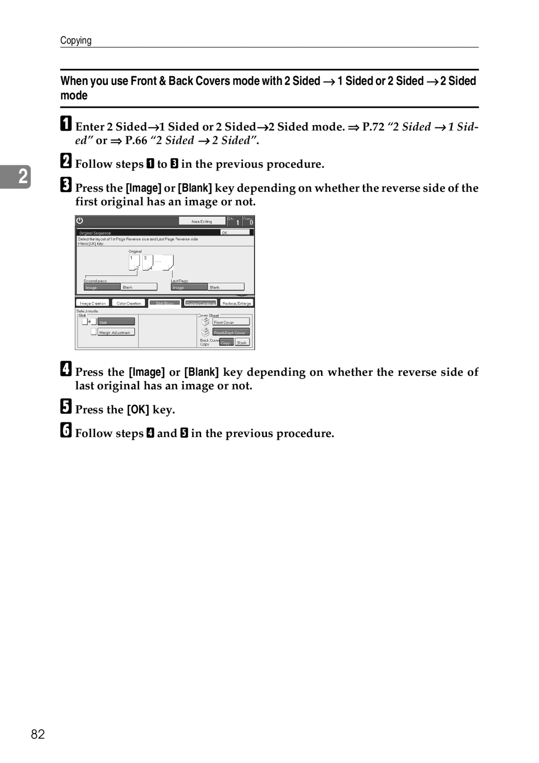 Savin SDC326 manual Copying 