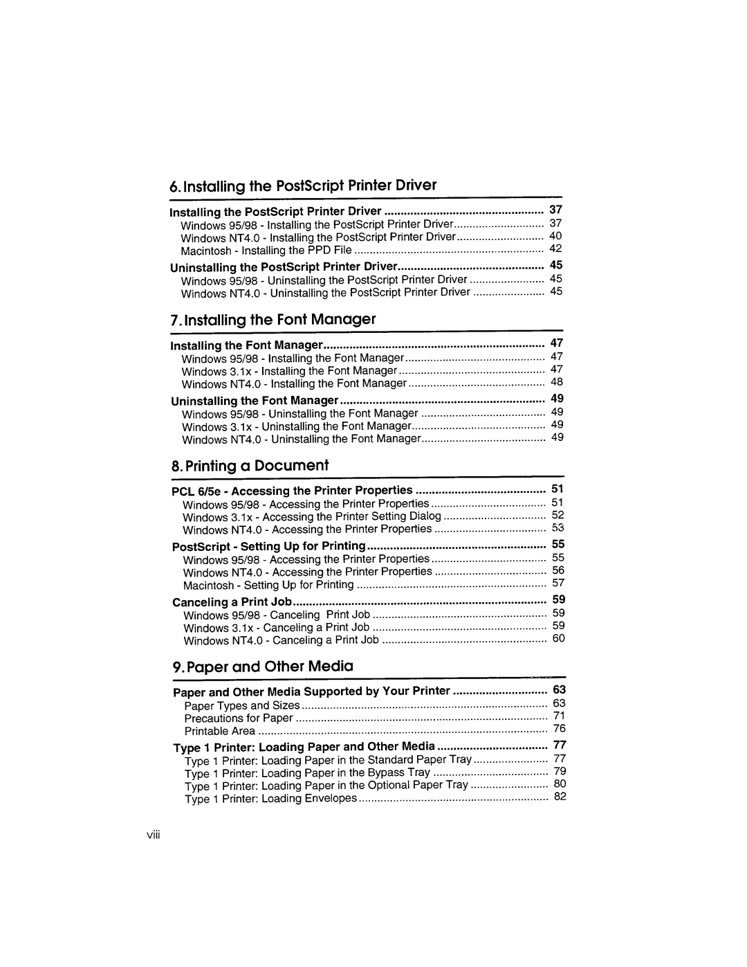 Savin SLP14, SLP20 manual 