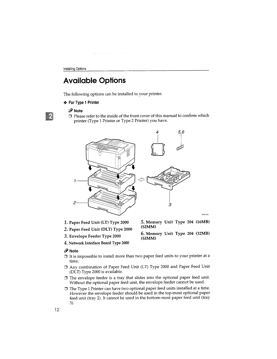 Savin SLP14, SLP20 manual 