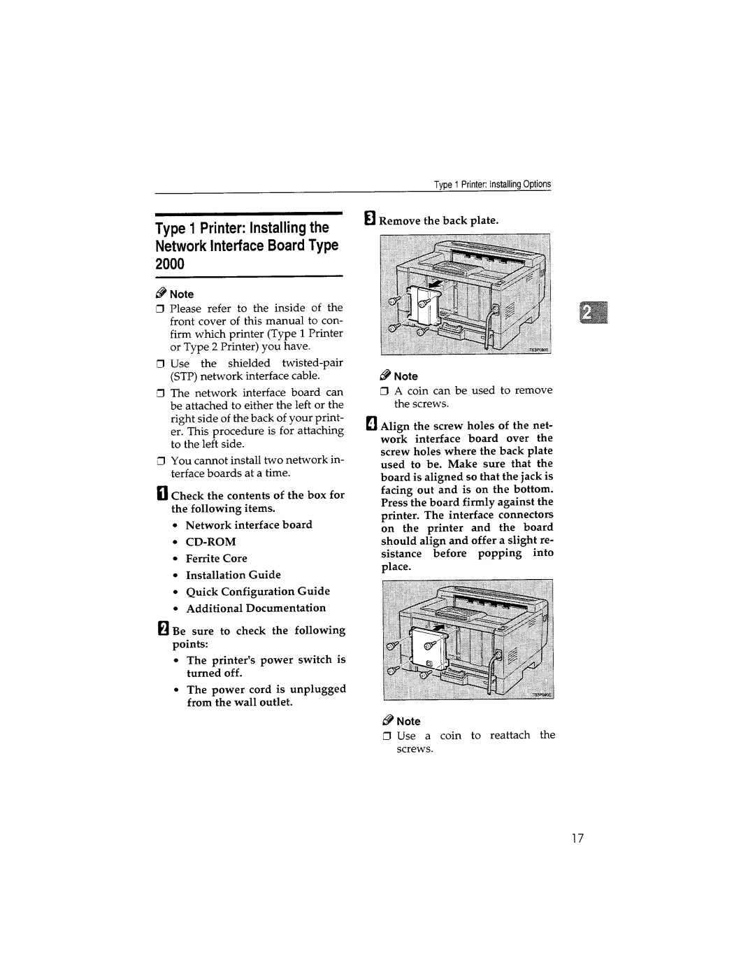 Savin SLP20, SLP14 manual 