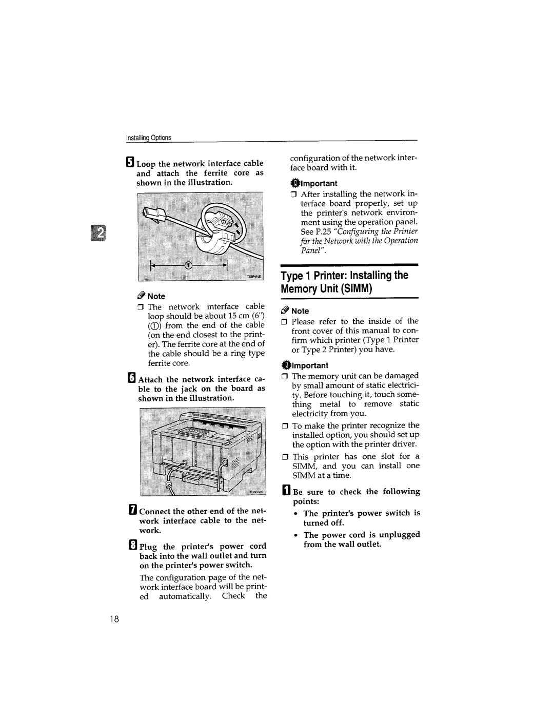 Savin SLP14, SLP20 manual 