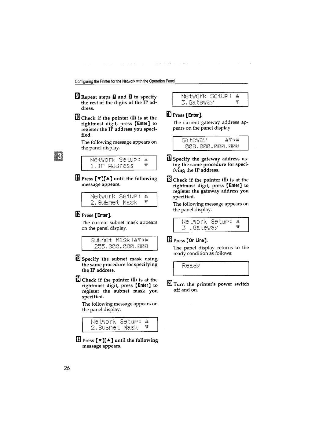 Savin SLP14, SLP20 manual 