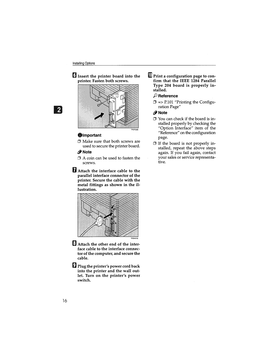 Savin SLP416C manual 