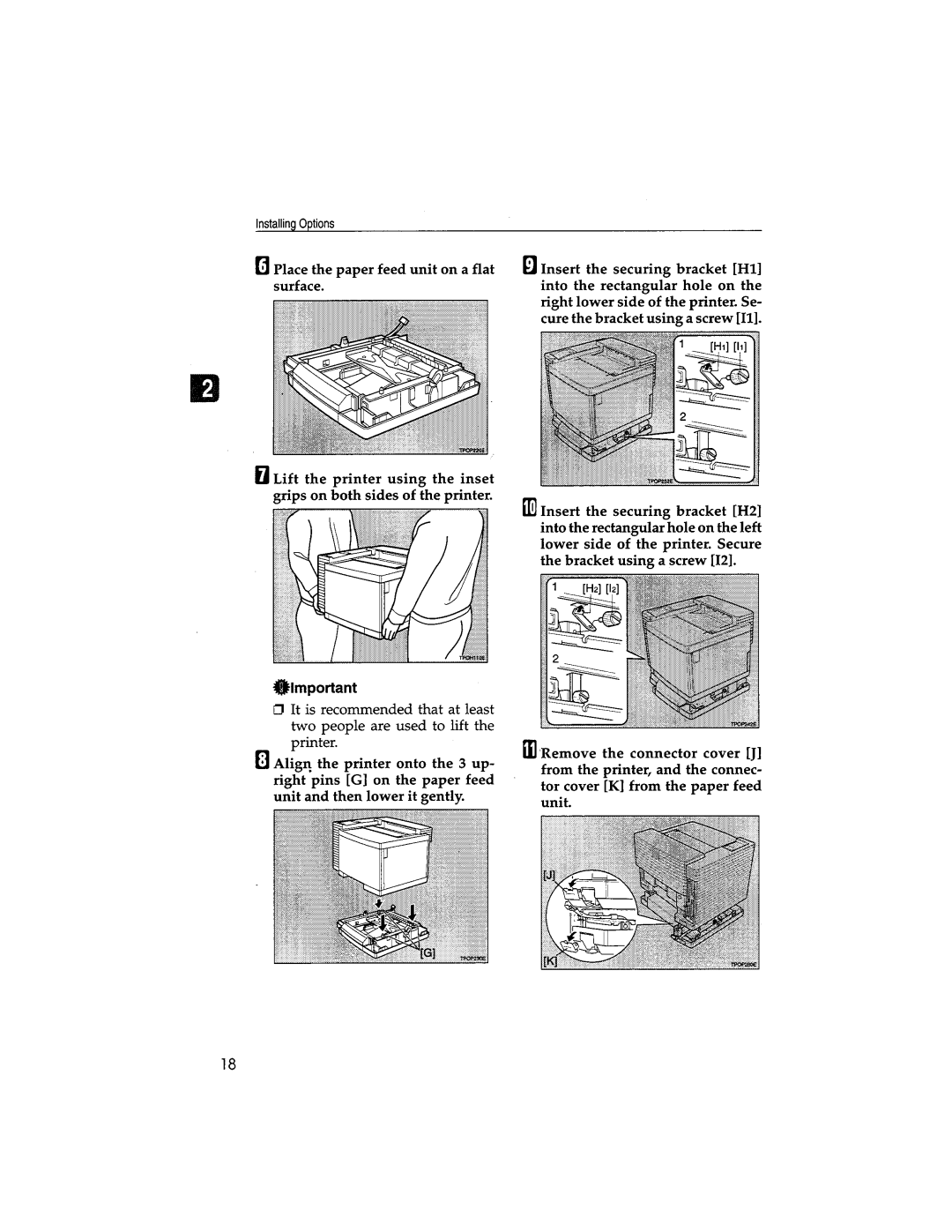 Savin SLP416C manual 