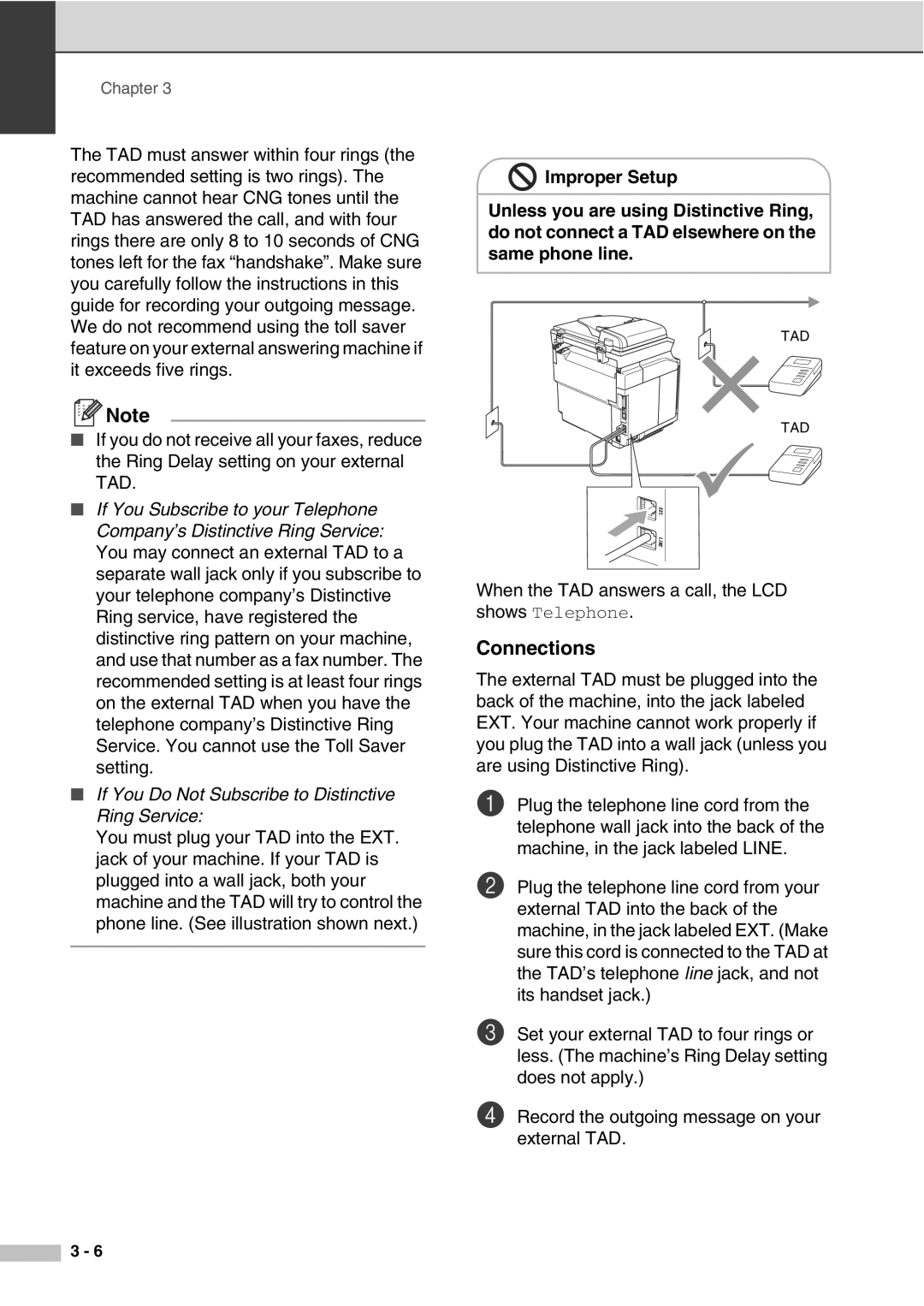 Savin SPC210SF manual Connections 