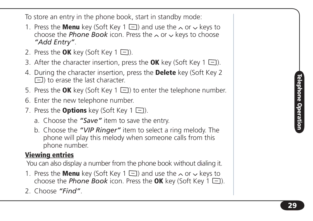 SBC comm SBC-6020 user manual Viewing entries 