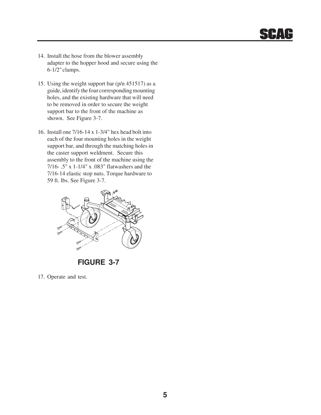 Scag Power Equipment GC-STC-CSV manual 