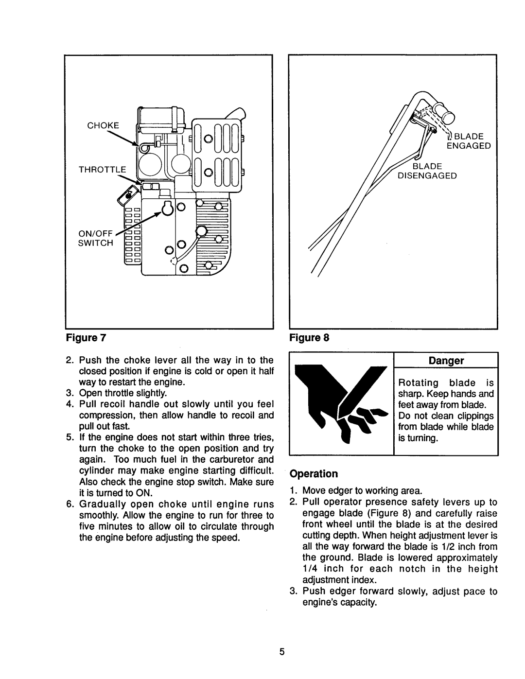 Scag Power Equipment SE-3KA, SE-3BS manual 